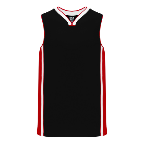 Athletic Knit Pro Cut Basketball Jersey with Rap Neck & Side Inserts (B1715)